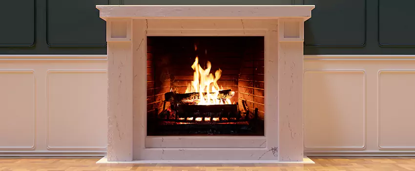 Decorative Electric Fireplace Installation in Oakton, Virginia