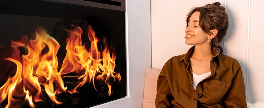 Electric Fireplace Logs Cost in Oakton, Virginia