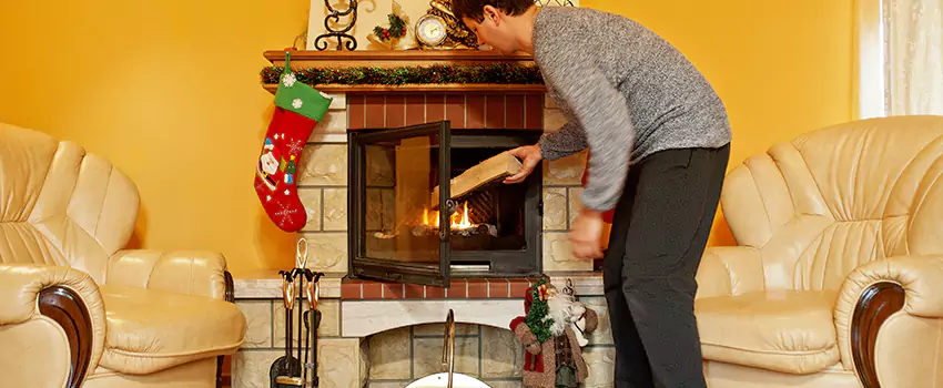 Gas to Wood-Burning Fireplace Conversion Services in Oakton, Virginia
