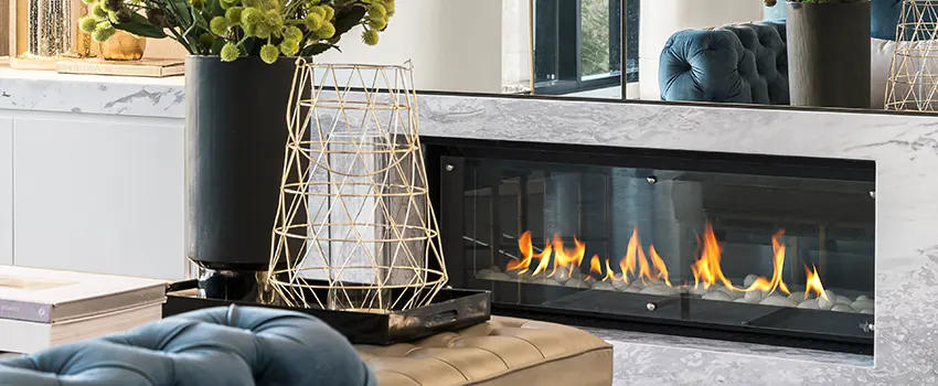 Custom Fireplace Crystals in Oakton, Virginia