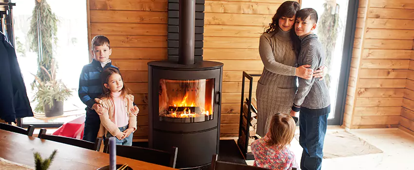 Morso Cast Iron Fireplace Insert Installation in Oakton, Virginia