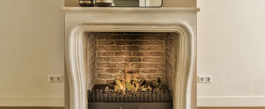 Vintage-style Fireplace Redesign in Oakton, Virginia