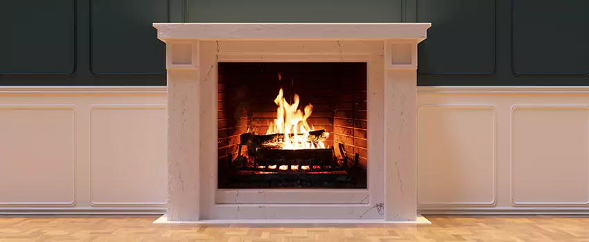 Open Flame Wood-Burning Fireplace Installation Services in Oakton, Virginia