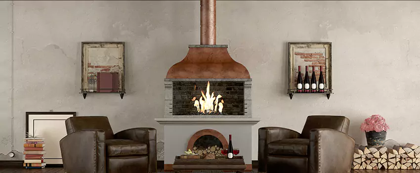 Thelin Hearth Products Providence Pellet Insert Fireplace Installation in Oakton, VA