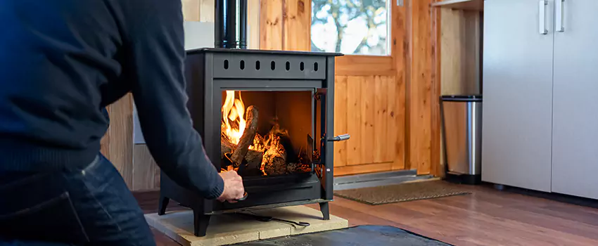 Open Hearth Wood Fireplace Installation in Oakton, VA