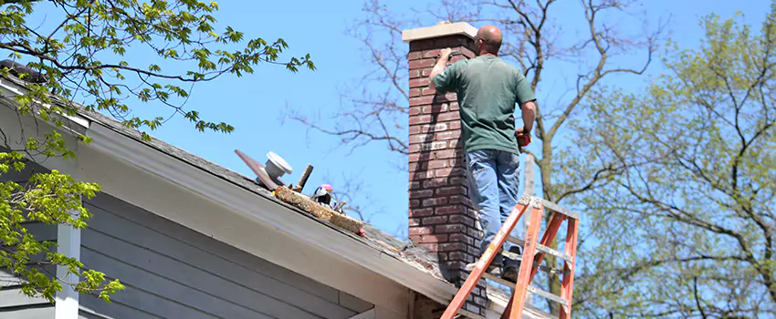 Vinyl and PVC Chimney Flashing Installation in Oakton, VA