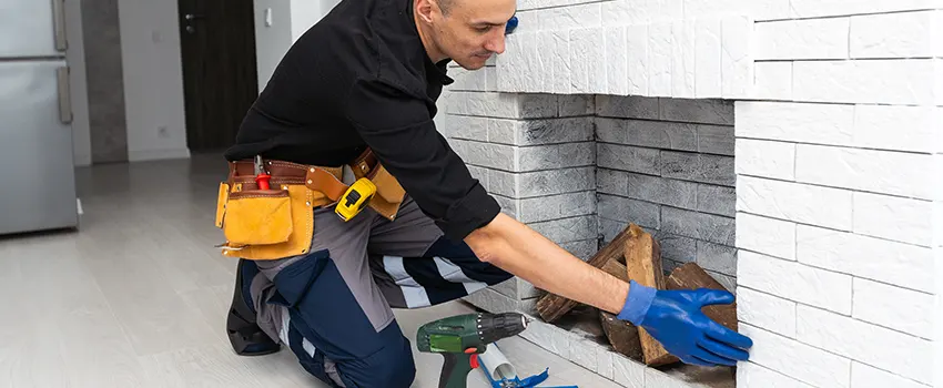 Fireplace Damaged Damper Frame Repair Services in Oakton, Virginia