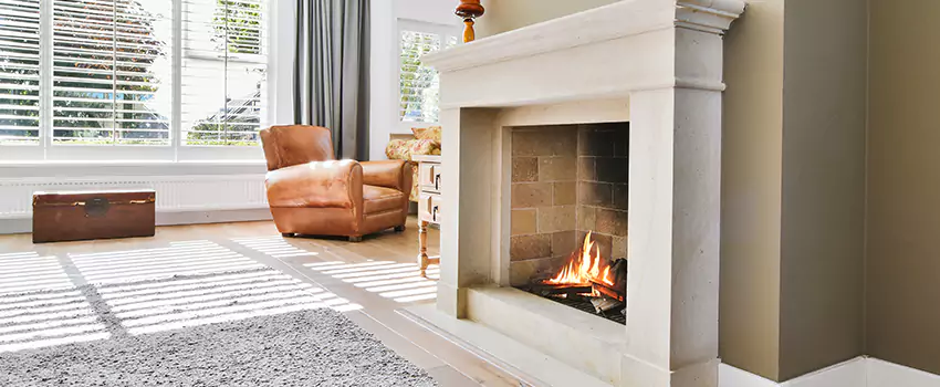 Vintage Fireplace Refacing in Oakton, Virginia